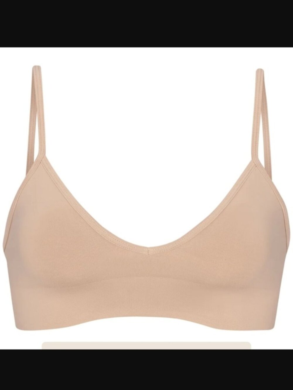 NWT SKIMS Soft Smoothing Seamless Bralette // Medium // Clay - SOLD OUT